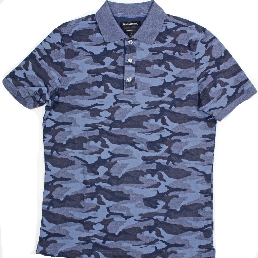 Banana Republic Camouflage Polo
